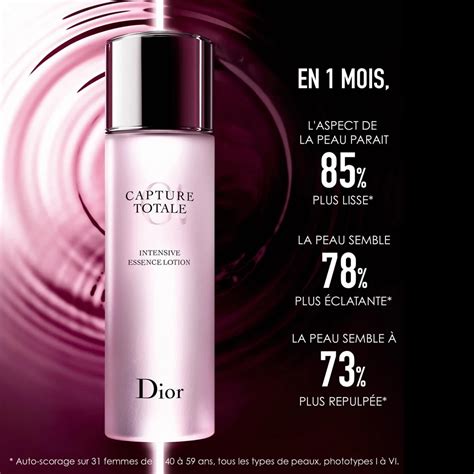 capture totale intensive essence lotion dior come si usa|macy's dior capture total.